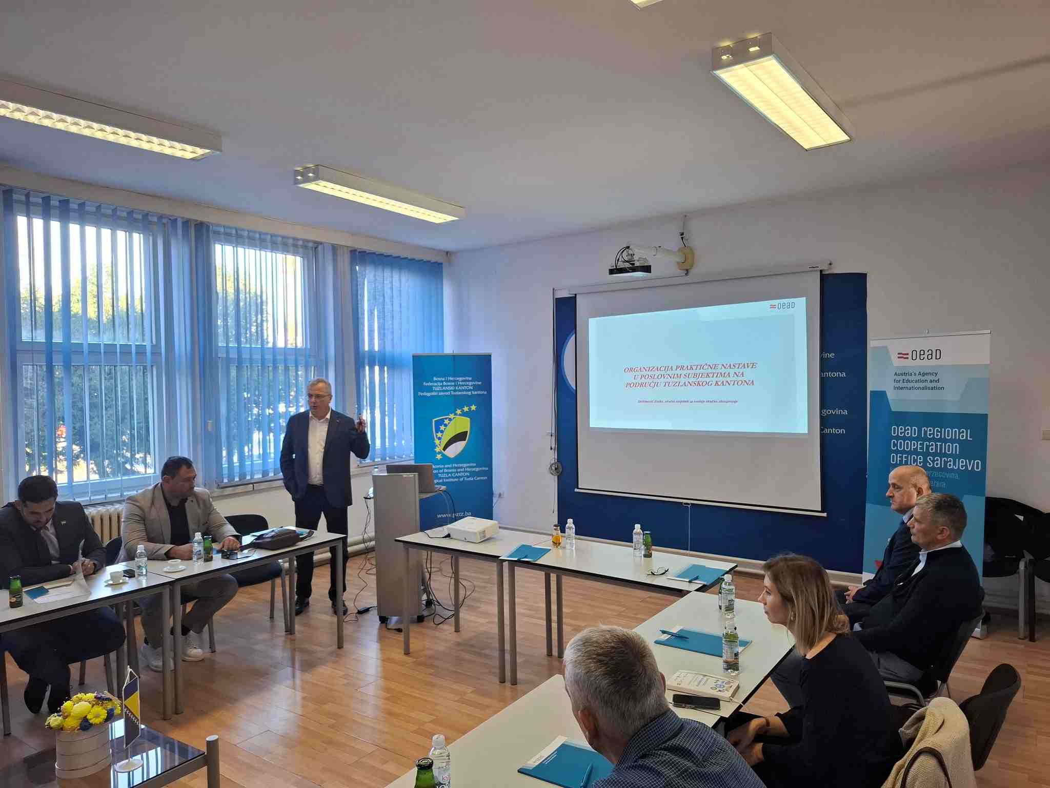 Predstavnici Zavoda za odgoj i obrazovanje i obrazovnih institucija Hercegbosanske županije u radnoj posjeti Tuzlanskom kantonu